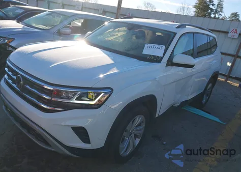 2021 Volkswagen Atlas 3.6L V6 Se W/Technology from USA, damaged, VIN 1V2WR2CA8MC605886
